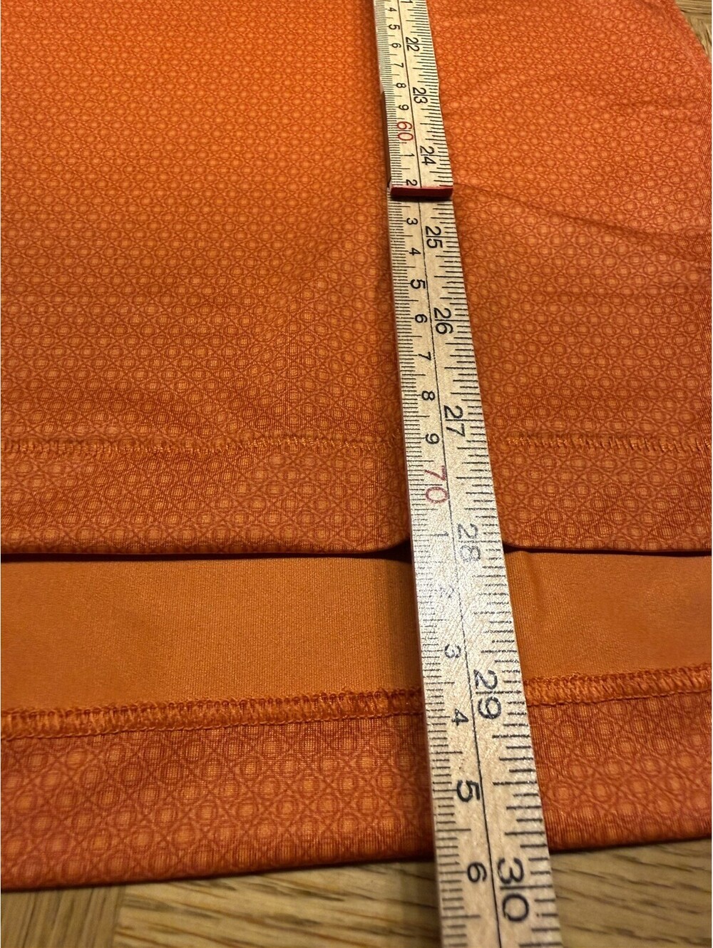 Peter Millar Summer Comfort Tessaract Polo Shirt Men’s Size S Orange NWT SPF - Picture 5 of 7